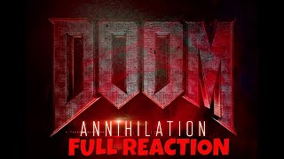 DOOM ANNIHILATION 2019 Full Movie REACTION [upl. by Enail]