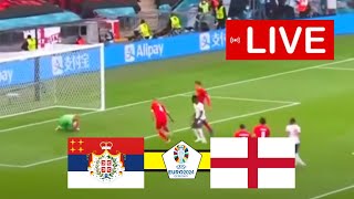 SERBIA X ANGLI LIVE  UEFA EURO 2024  Ndeshja LIVE SOT [upl. by Chellman]