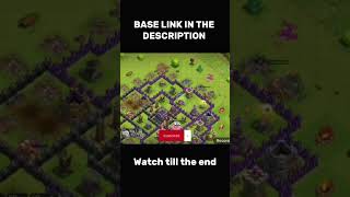 Base link in the description clashofclans townhall9 viralshorts [upl. by Brandi]