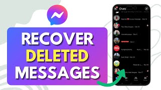 How To Recover Deleted Messages On Messenger Updated 2024 [upl. by Hagi]