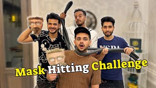 Hilarious Mask Hitting Challenge 😂 [upl. by Cahan260]