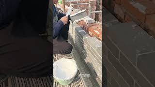 the process of laying bricks with light glue [upl. by Nodaj667]