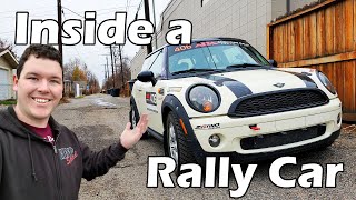 Inside a Real Budget Rally Car [upl. by Einon]