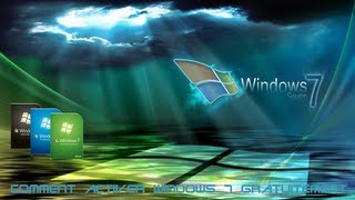 Comment activer Windows 7 à vie [upl. by Namyl298]