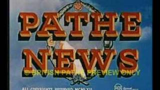 pathe news [upl. by Ahseinad]