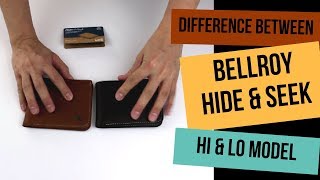 DIFFERENCE BETWEEN THE BELLROY HIDE amp SEEK HI amp LO MODEL [upl. by Vullo106]