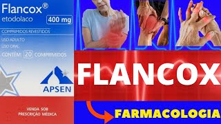 FLANCOX  PARA QUE SERVE COMO TOMAR COMO FUNCIONA EFEITOS COLATERAIS  FARMACOLOGIA [upl. by Nivad803]