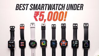 The Best Smartwatch Under ₹5000 [upl. by Bergwall]