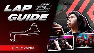 Circuit Zolder F4 Lap Guide  SIMAGIC FIA F4 Challenge [upl. by Cleodal]