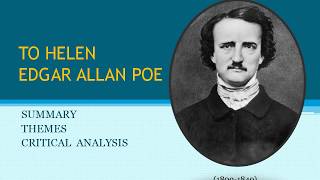 TO HELEN tohelen edgarallanpoe englishliterature pgtenglish StayatHome [upl. by Seraphina]