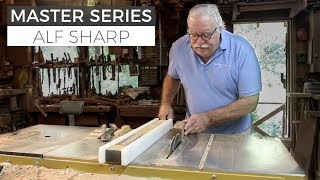 Process of a Master Woodworker In the Shop with Alf Sharp Part 2 [upl. by Ojaras353]