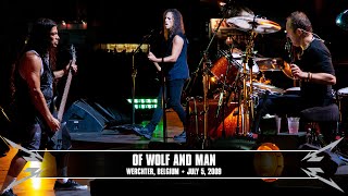 Metallica Of Wolf and Man Werchter Belgium  July 5 2009 [upl. by Ridglee]