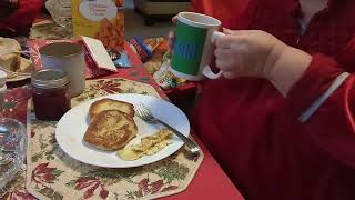 Breakfast Beef Stir Fry Decaf Coffee Pumpkin Pie and Conversation [upl. by Rexana237]