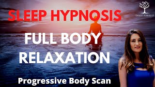 Full Body Relaxation Sleep Hypnosis BODYSCAN Guided Sleep Meditation [upl. by Ellainad]