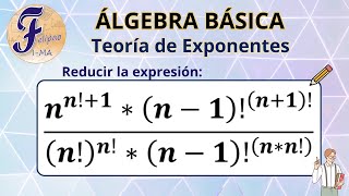 🔍Descubre el Secreto para Simplificar Expresiones algebraicas con Factoriales [upl. by Arriat]