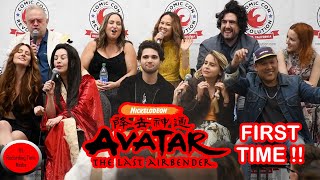 Avatar The Last Airbender Reunion Panel Comic Con Revolution 2023 [upl. by Vocaay]