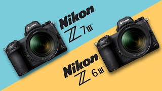 Nikon Z6 III vs Nikon Z7 III  Nikons Next generation Battle [upl. by Lishe]