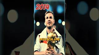 Götzes WMSiegtreffer 2014 Legende ⚽🔥 fußball fussball football fußballfakten [upl. by Eldwin]