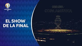 ARGENTINA VS BRASIL  EL SHOW DE LA FINAL DE LA COPA AMÉRICA 2021 [upl. by Airakaz796]