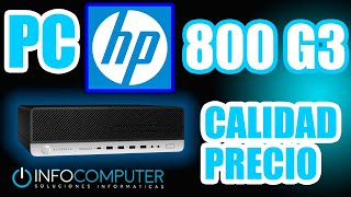 HP Elitedesk 800 G3 SFF reacondicionado REVIEW ✅ ¿PUEDE CON TODO [upl. by Aissak]