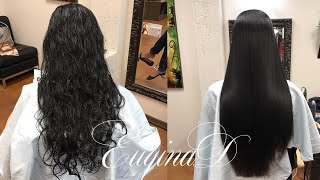 Keratin Treatment on long Indian Hair [upl. by Eivad569]