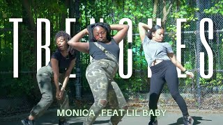 Monica x Lil Baby  Trenches  Choreography By TheOnlyJerzey LXTravelTeam [upl. by Eleik]