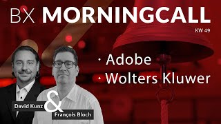 Aktien im Fokus mit François Bloch Adobe amp Wolters Kluwer [upl. by Eppes]