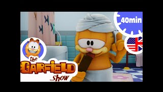 THE GARFIELD SHOW  40min  New Compilation 10 [upl. by Aicilec164]