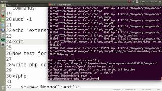 How to install MonogoDB PHP Driver in Xampp Ubuntu [upl. by Napra]