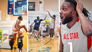 I PLAYED IN A CELEBRITY ALL STAR BASKETBALL GAME [upl. by Igenia]