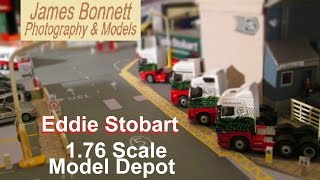 Eddie Stobart 176 scale model depot [upl. by Asiela]