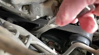 Toyota serpentine belt replacement [upl. by Nitreb]