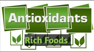 Food high in Antioxidants [upl. by Iclehc]