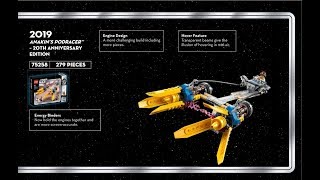 Lego Star Wars 75258 Anakin´s Podracer 20th Anniversary Edition [upl. by Ardnosak70]