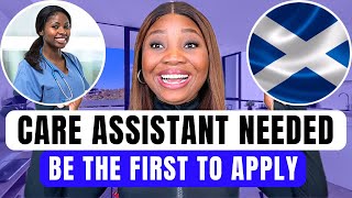 Move To SCOTLAND As A Care Assistant  Massive Sponsorship Available In Scotland [upl. by Cesaria]