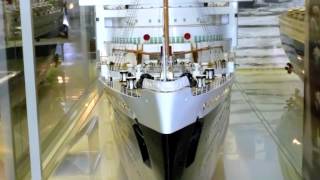 Clyde Built Ship Models at riverside Musuem Glasgow [upl. by Keavy528]