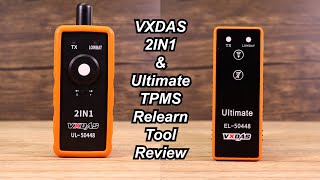 VXDAS 2IN1 amp Ultimate TPMS Relearn Tool Review [upl. by Nnaeirb]