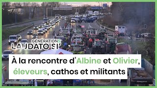 À la rencontre d’Albine et Olivier éleveurs cathos et militants  Générations Laudato Si [upl. by Savihc953]