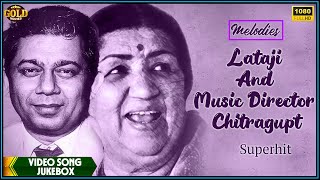 Lataji And Music Director Chitragupt  Superhit Melodies  Video Songs Jukebox Vintage Classical [upl. by Uaeb]