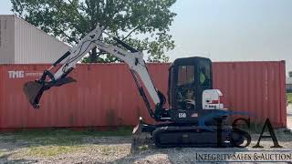 3346  2019 Bobcat E50 Mini Excavator Will Be Sold At Auction [upl. by Waldon]