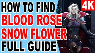 How to Get Blood Rose Snow Flower Fire Blossom Location  V Rising [upl. by Westleigh]