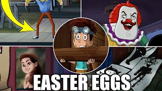 Hello Neighbor Animated Series EASTER EGGS [upl. by Price58]