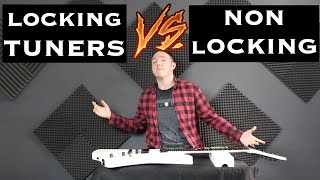 Locking Tuners Vs Non Locking Tuners [upl. by Naitsirc997]