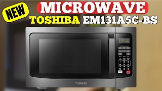 Toshiba EM131A5CBS Microwave Review Smart Cooking with Sensor Technology [upl. by Margetts]