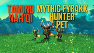 Nahqi the Spirit Owl Hunter Pet Tame  ONLY From Mythic Fyrakk [upl. by Htial10]