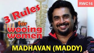 3 rules for wooing women  Madhavan Maddy at the RWC16 [upl. by Jayme436]