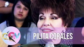 Pilita Corales kulitan with Vice  GGV [upl. by Einaffets]