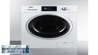 Summit 24quot Wide 27 cu ft 115V Front Load WasherDryer Combo Review [upl. by Rauch940]