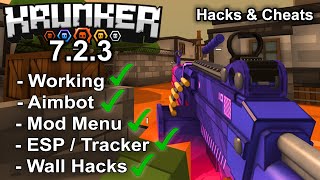 Krunkerio 723 Free Hacks amp Cheats WORKING [upl. by Aneetsirk]