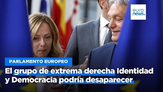 Europarlamento El grupo de extrema derecha Identidad y Democracia podría desaparecer [upl. by Nath]